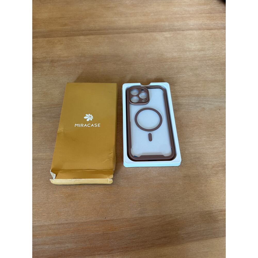Miracase iPhone 16 Pro Max Cover Desert Brown Mag Magnetic